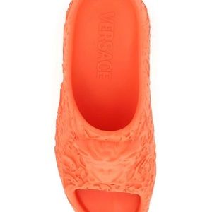 VERSACE MEDUSA RUBBER POOL SLIDES.
 BRAND NEW!!  Size 39 Eur